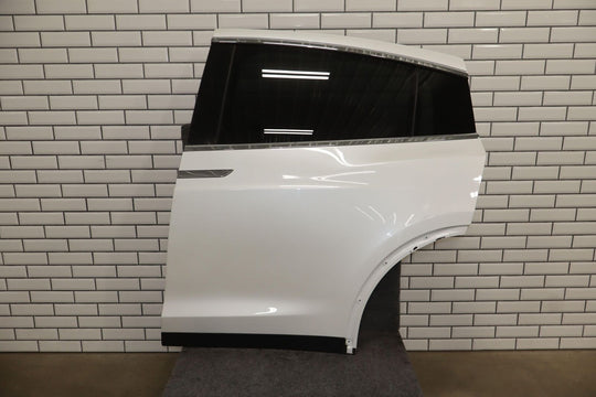 2016-2020 Tesla Model X Left Rear Falcon Door (Pearl White PPSW)