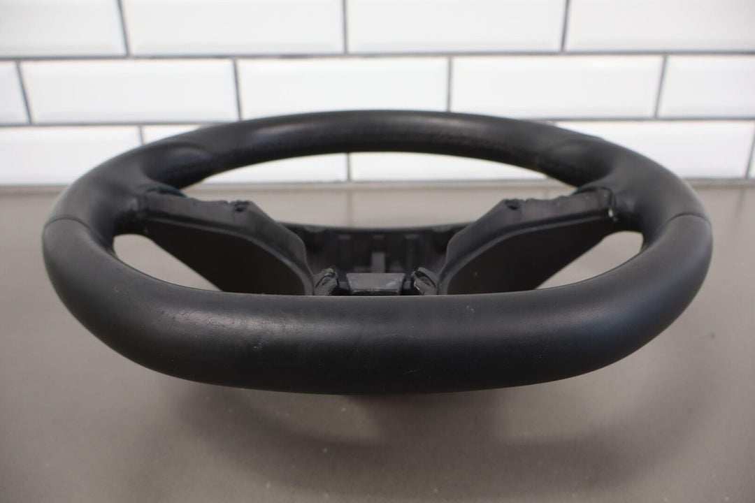 2012 - 2015 Tesla Model S Leather Steering Wheel OEM (Black) See Notes