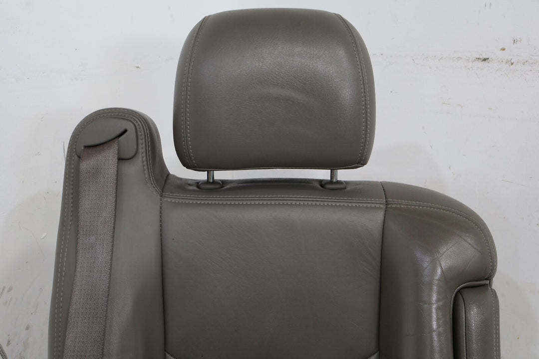 03-06 Chevy Tahoe Escalade Yukon Front Right Passenger Leather Seat (Gray 922)