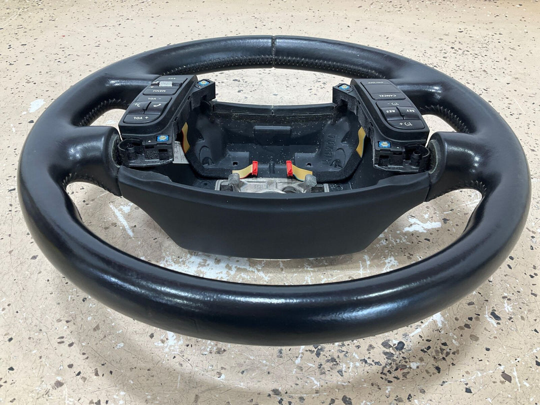 03-10 Bentley Continental GT Leather Steering Wheel (Black) See Description