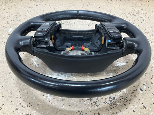 03-10 Bentley Continental GT Leather Steering Wheel (Black) See Description