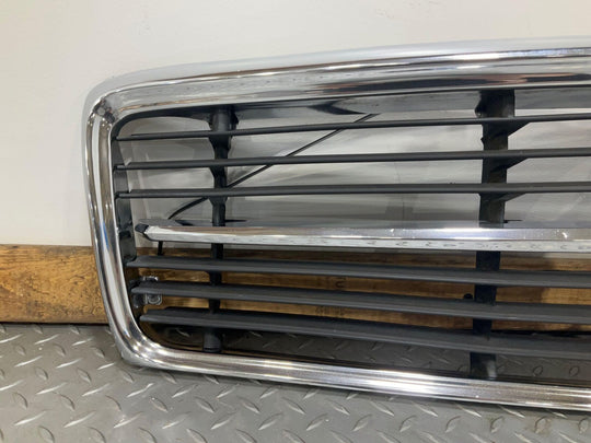 72-80 Mercedes 450SLC C107 R107 Front Upper Grille (Chrome) 1 Broken Fin