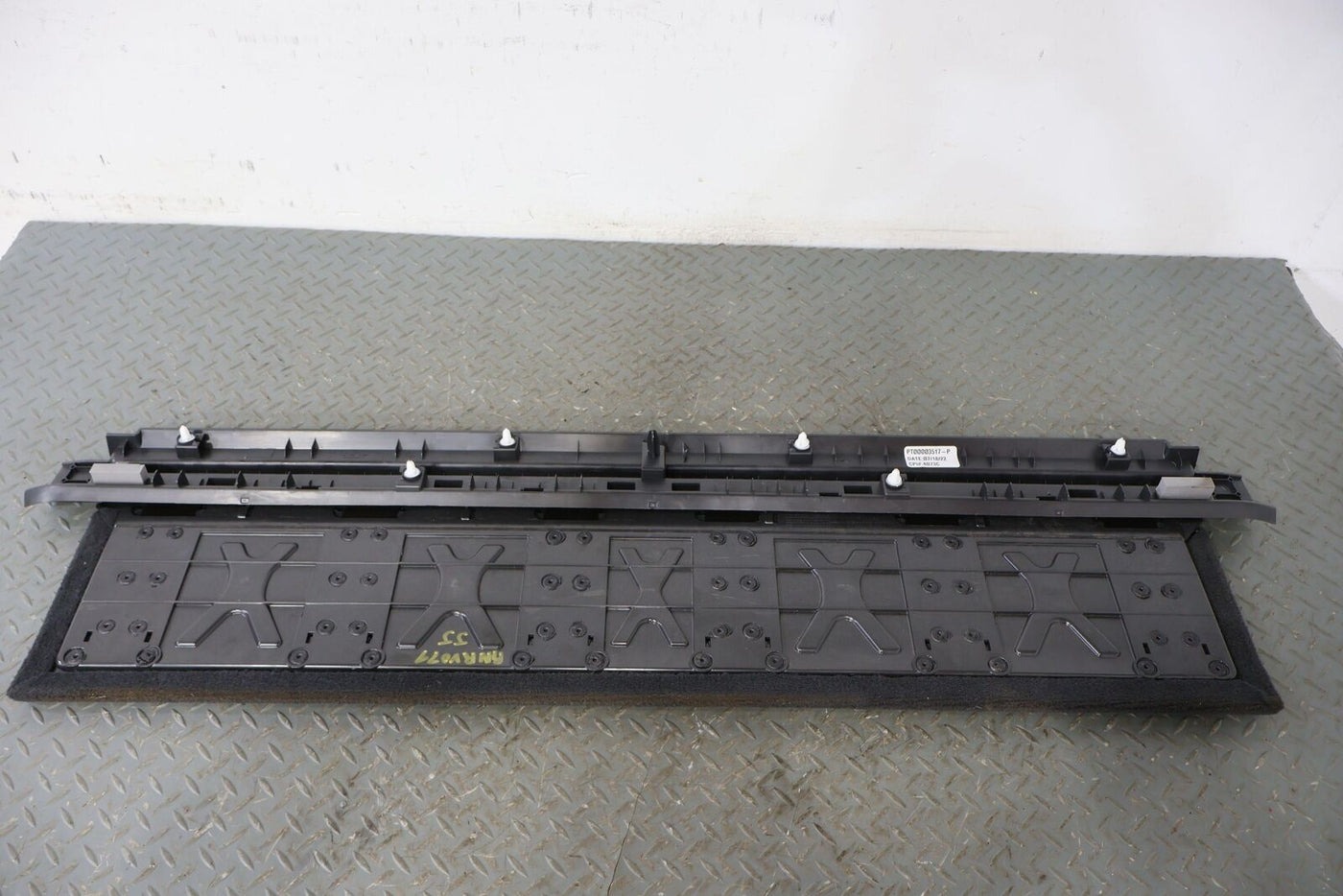 22-24 Rivian R1S OEM Loading Area Interior Transition Panel (Black Mountain)