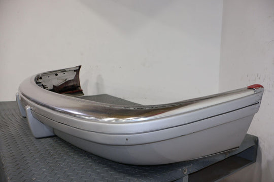 88-91 Buick Reatta Rear OEM Bumper Cover (Silver) Resprayed Poor Finish