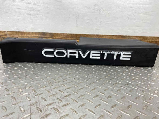 94-96 Chevy C4 Corvette Pair Left & Right Door Entry Sill Plates (Black 19i)