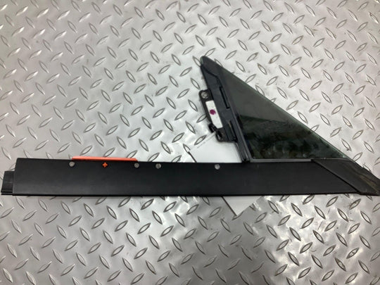 2018 Tesla Model S Right RH Passenger Front Door Vent Window