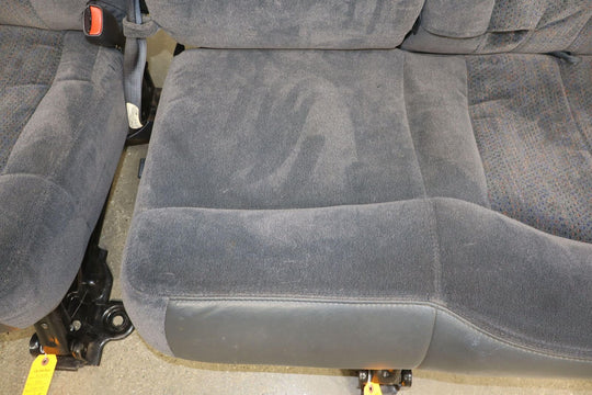 01-02 Chevy GMC 2500HD Crew Cab Cloth Bench Rear Seat (Graphite 12D)