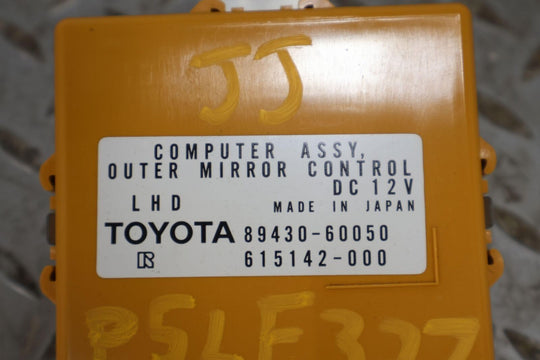 03-09 Lexus GX470 Memory Mirror Control Module (89430-60050) See Notes