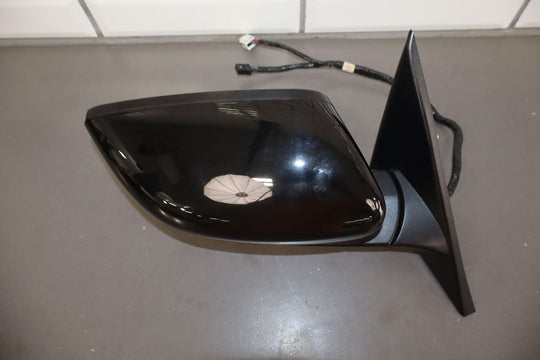 14-17 Maserati Ghibli Right RH Power Folding Mirror (Nero Ribelle NMI) Tested