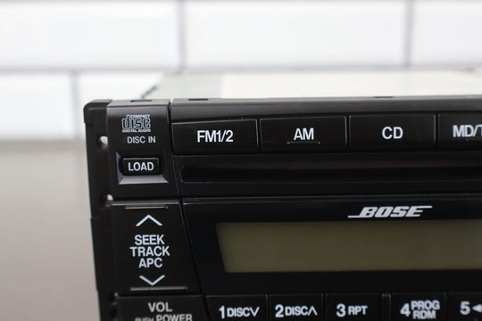 01-03 Mazda Miata OEM Bose AM-FM-CD Player For Parts or Repair (Bad Display)