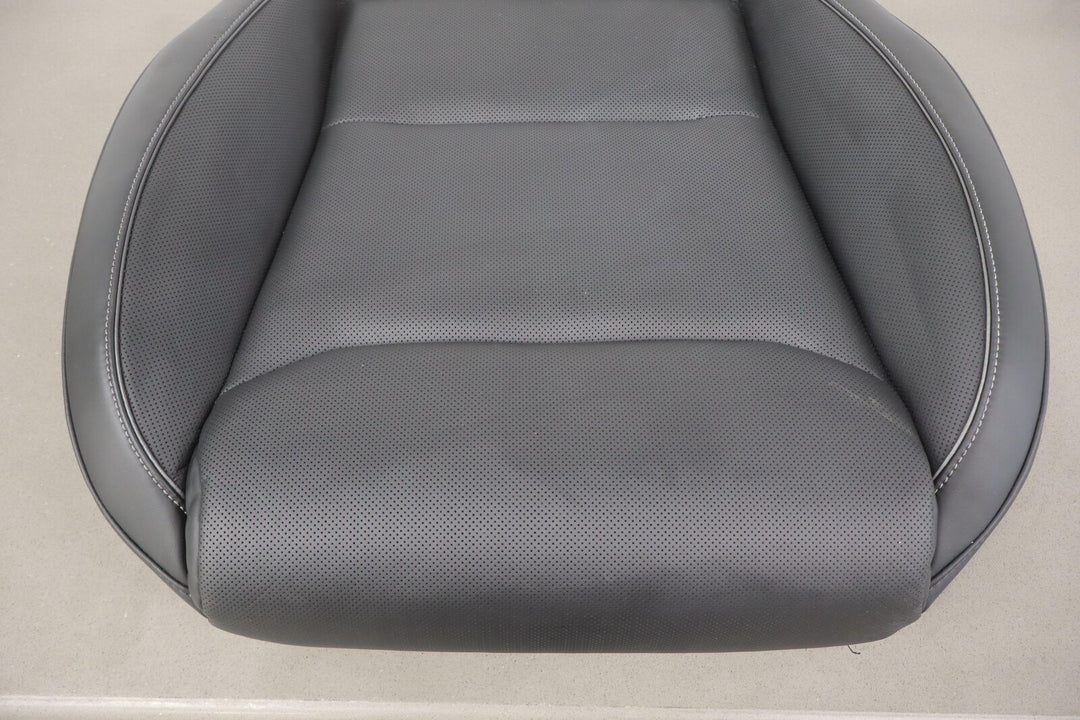 2023 Tesla Model X Plaid Passenger Right Front Seat Bottom/Cushion Black Leather