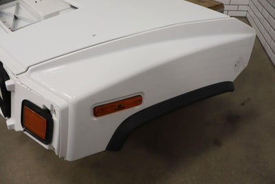 03-*07 Hummer H2 Bare OEM Hood Olympic White (50U) W/Front Lamps & Wiring