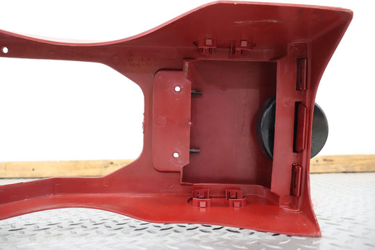 87-93 Ford Mustang Interior Bare Floor Console Base (Red) Sun Fade