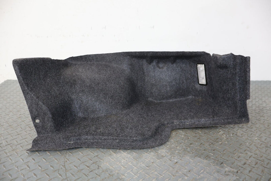 02-05 Ford Thunderbird OEM 4 Piece Trunk Carpet Cleanout (Black BW) Lt. Wear