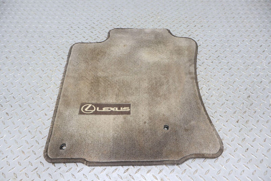 10-13 Lexus GX460 OEM Cloth Floor Mats Set of 5 (Gray) Stained Minor Wear