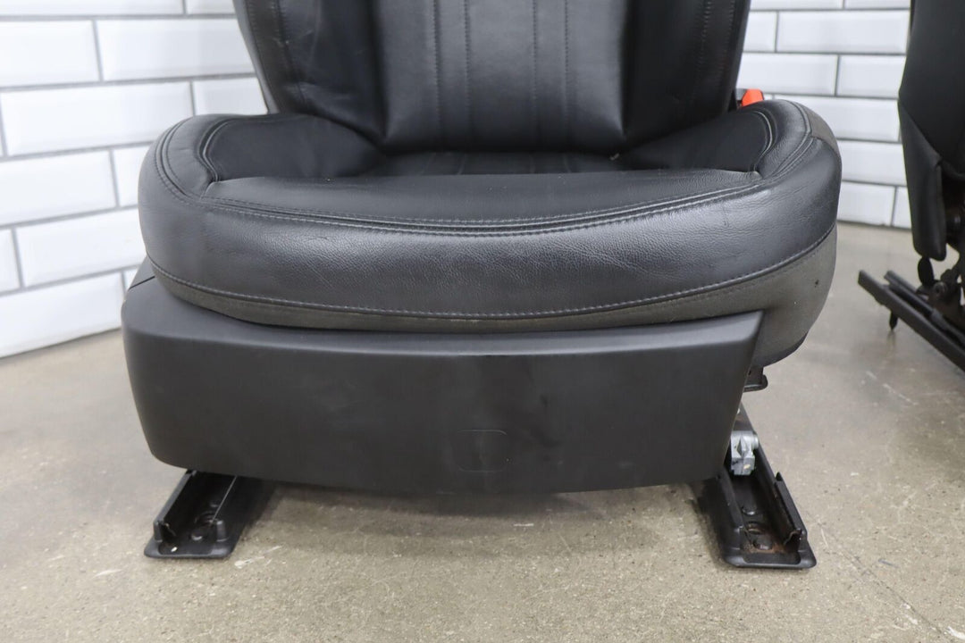 14-17 Maserati Ghibli Leather Power Seat Set Front&Rear (Testa Moro TMT) Tested