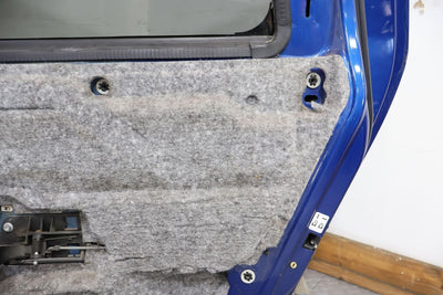 03-09 Hummer H2 Passsenger Right RH Rear Door W/ Glass (Pacific Blue 91U) Notes