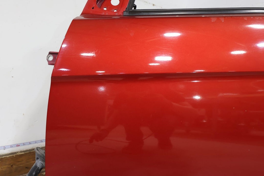 08-15 Mitsubishi Lancer EVO X Front Left Door Shell (Rally Red P26) See Photos