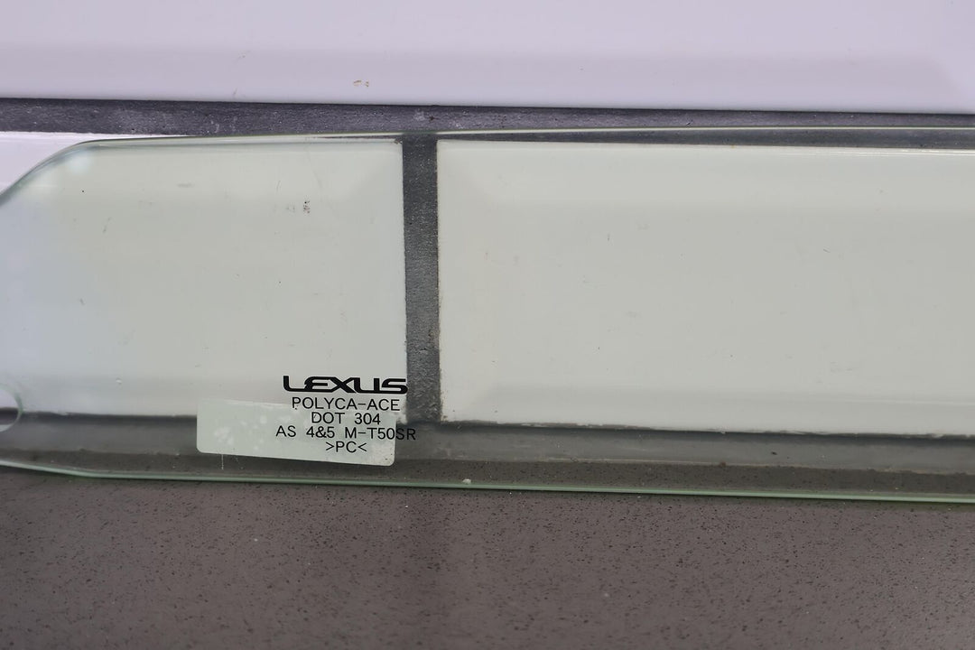 02-10 Lexus SC430 OEM Interior Wind Deflector (Plexiglass) See Notes