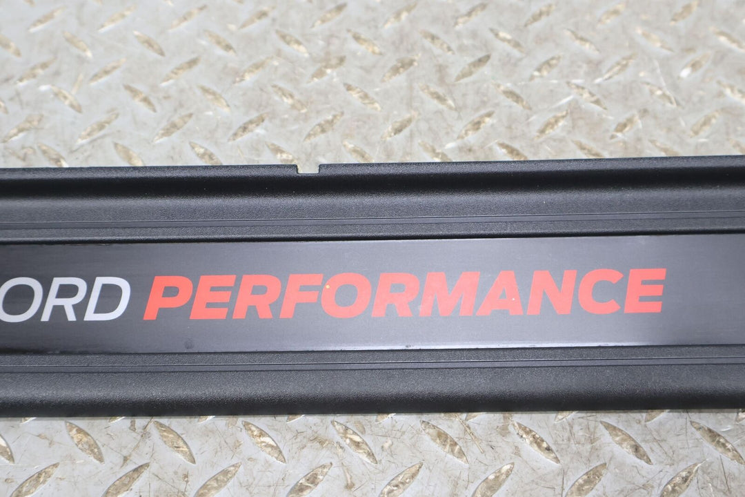 15-17 Ford Mustang Pair LH&RH Ford Performance Sill Plates (Ebony W1) See Photos