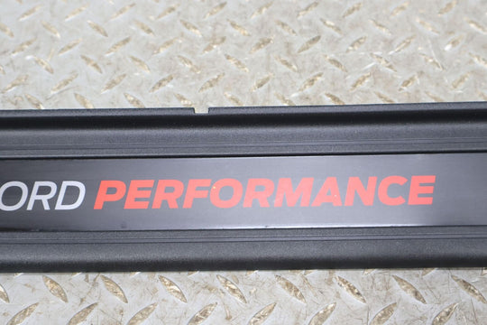 15-17 Ford Mustang Pair LH&RH Ford Performance Sill Plates (Ebony W1) See Photos