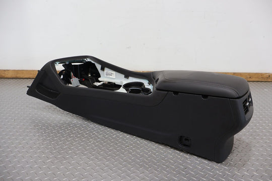 15-22 Dodge Challenger SRT8 Scat Pack Floor Console W/Lid (Black) Manual Trans