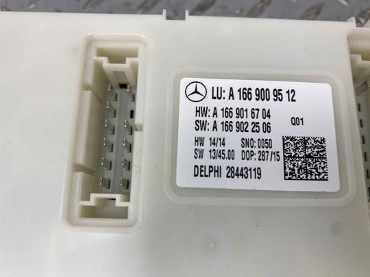 13-16 Mercedes GL450 X166 Signal Acquisition Control Module SAM (1669009512)