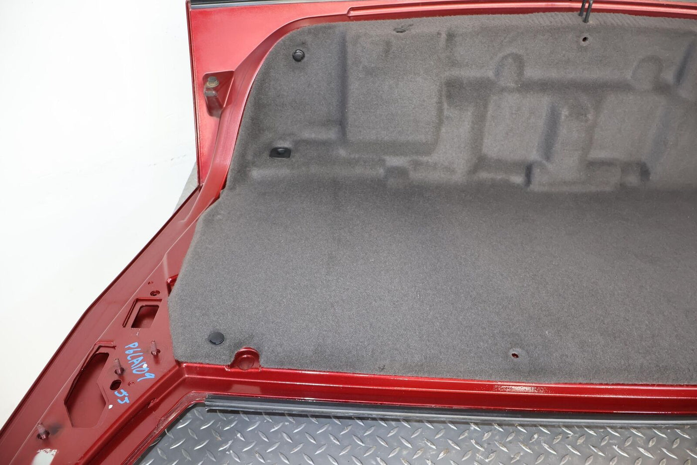 04-09 Cadillac XLR Bare Rear Deck / Trunk Lid (Infrared 80U) Sold Bare