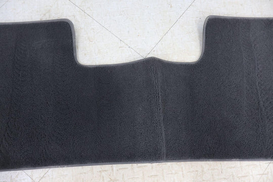 17-20 Tesla Model 3 OEM Cloth 4 Pieces Floor Mats Set (Black) Light Wear