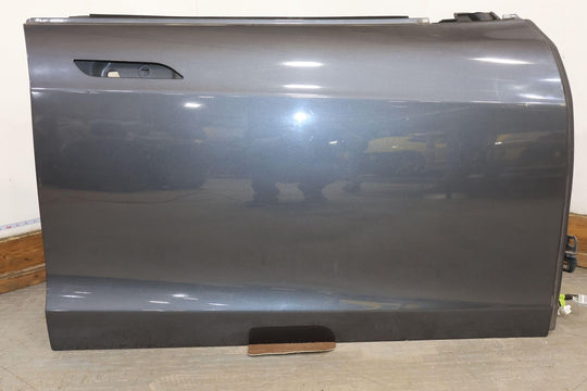 12-16 Tesla Model S Front Right RH Door Shell (Midnight Silver PMNG) Sold Bare