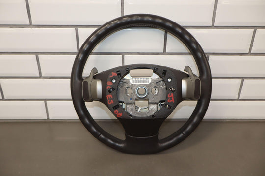 07-11 Corvette C6 Leather Steering Wheel (Ebony 193) W/Auto Paddle Shifters