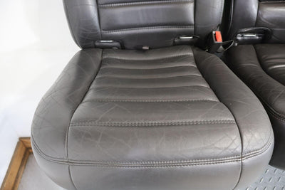 03-07 Hummer H2 2nd / Rear Row Leather Seat Ebony (48I) SUV Only See Notes