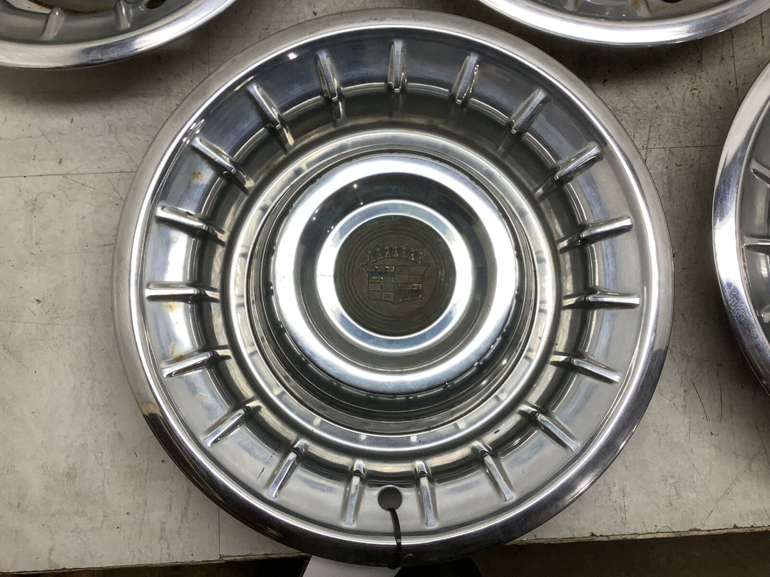 Set of 5 1955 Cadillac Wheel Covers 14" - Need Restored