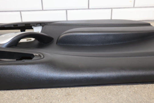 17-20 Fiat 124 Spider Left LH Interior Door Trim panel (Nero XR) Light Wear