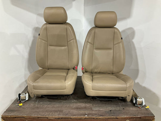 2012-2014 Cadillac Escalade Front Heated/Ventilated Leather Bucket Seat Set