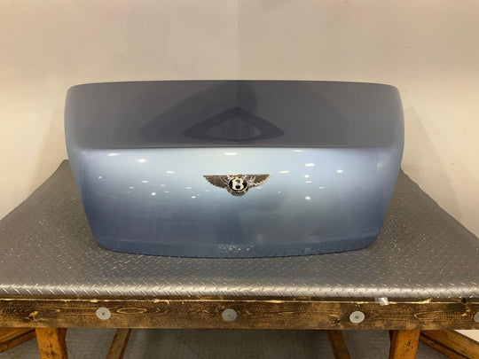 04-10 Bentley Continental GTC Convertible Trunk Deck Lid (Silverlake 5E)