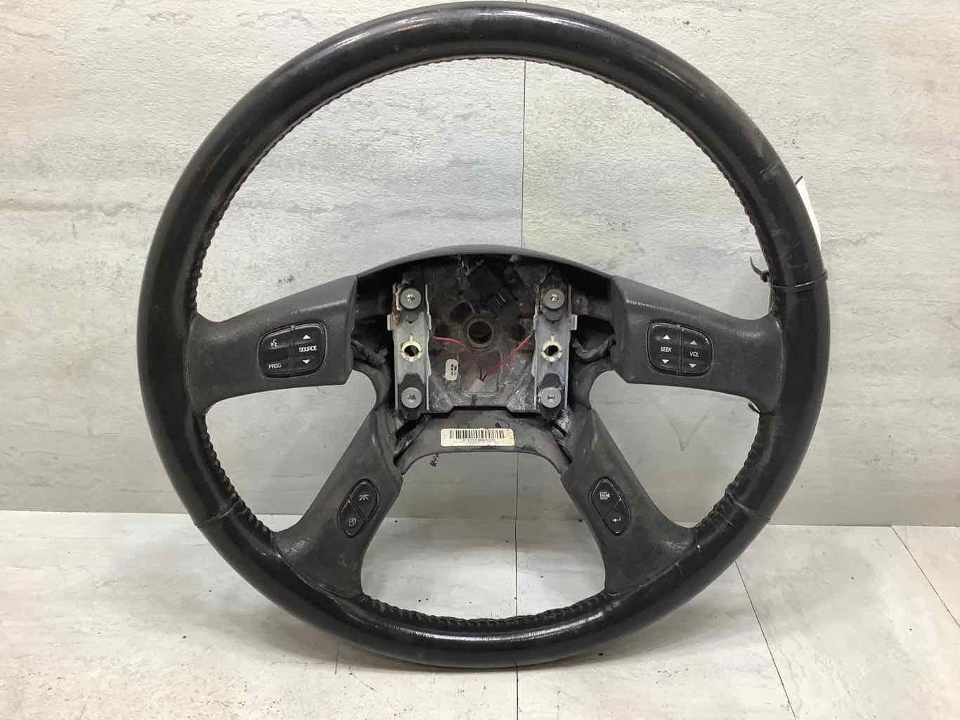 03-07 Hummer H2 OEM Leather Steering Wheel (Ebony 48I) See Notes