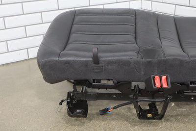 03-07 Hummer H2 SUV Rear 2nd Row Left LH Seat Bottom W/Frame Only Ebony (482)