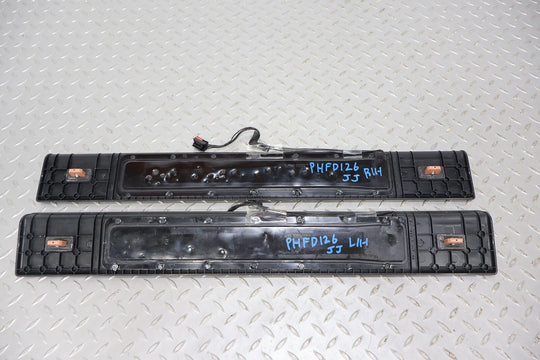 15-17 Ford Mustang GT Coupe Pair Illuminated Door Sill Entry Plates (Black) OEM