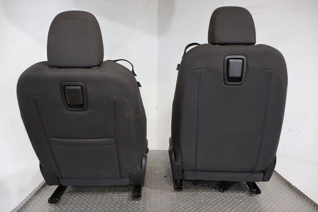 10-11 Chevy Camaro SS Cloth Seat Set Front & Rear (Black AFJ) All Power Tested