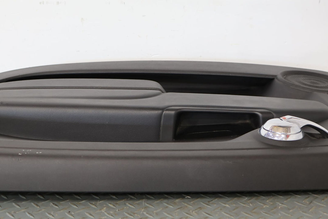 12-19 Fiat 500 Abarth 2DR Right RH Passenger Interior Door Trim Panel (Black)