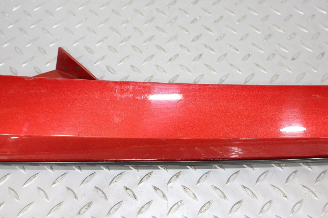 04-09 Cadillac XLR Right Passenger Exterior A Pillar Trim Panel (Crimson Pearl)