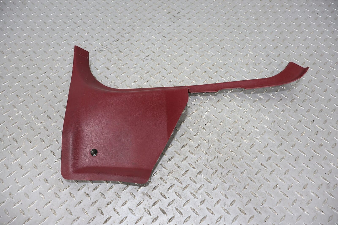 87-93 Ford Foxbody Mustang Hatchback Pair LH&RH Interior Kick Panels (Red DR)