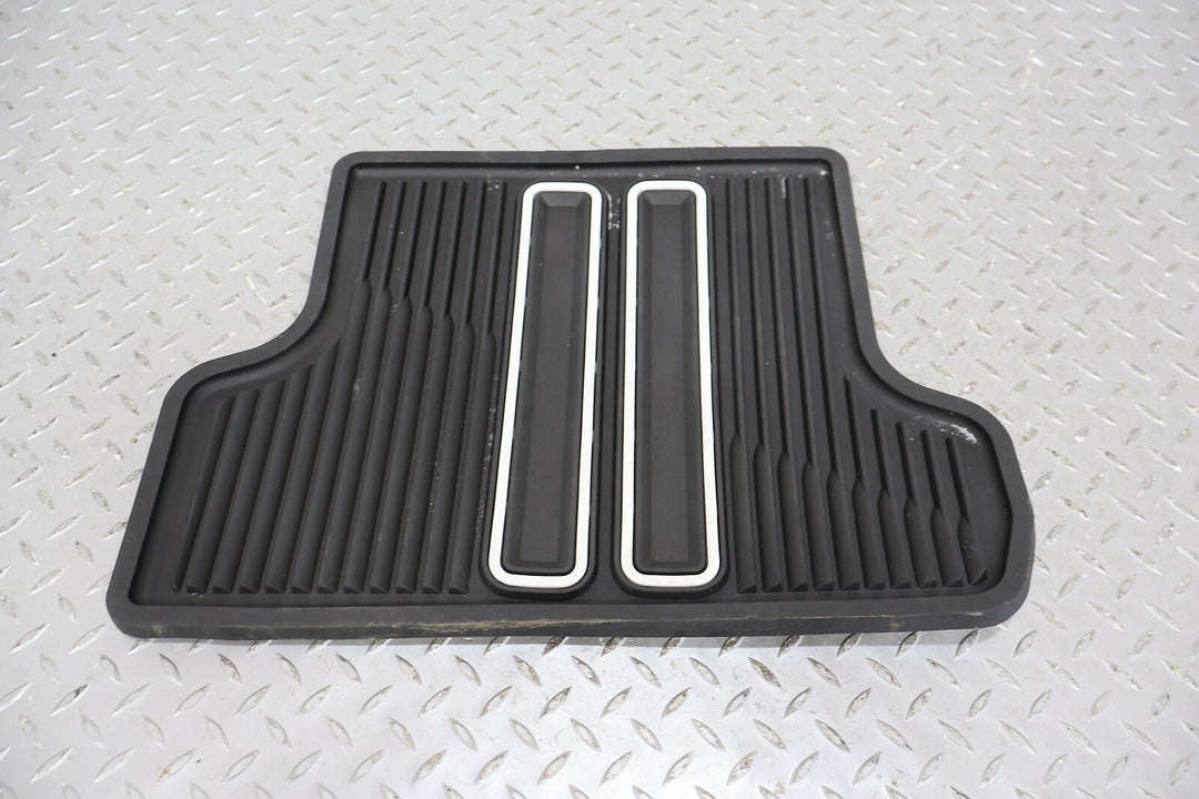 16-20 Chevy Camaro Coupe All Weather Floors Mats Set of 4 (Black/White Accents)