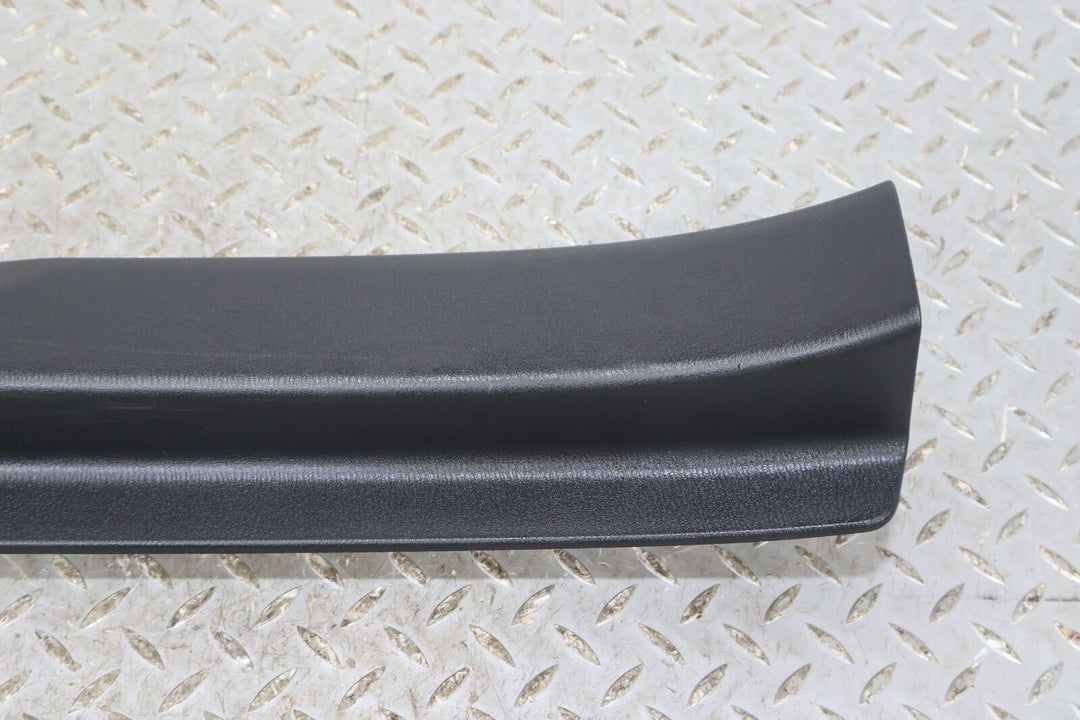 17-19 Fiat 124 Spider Pair LH&RH Interior Door Sill Entry Plates (Nero XR)