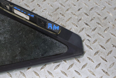 04-09 Cadillac XLR Right RH Passenger Rear Quarter Window Glass (Self Tint)