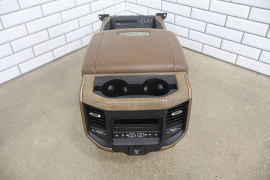 19-23 Ram 1500 Longhorn New Style Floor Center Console (Mountain Brown N6)