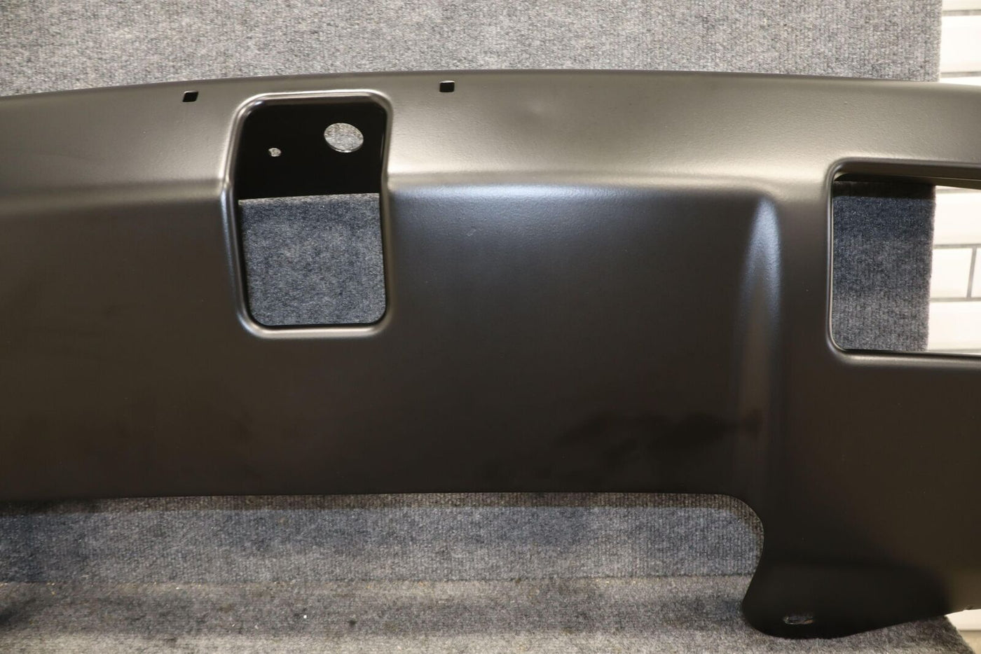 03-09 Hummer H2 Front Metal Bumper BARE (Powdercoated Black) OEM