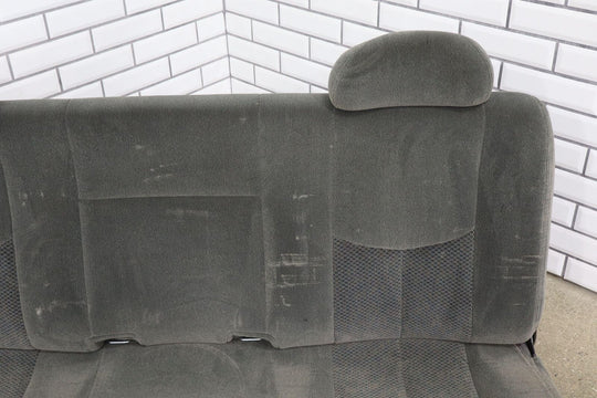 03-07 Chevy Silverado Sierra Extended Cab Charcoal Cloth Seat Set (Front/Rear)