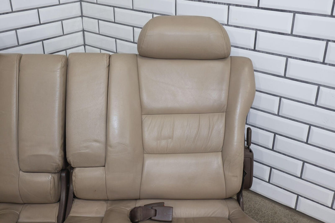 1996-1997 Lexus LX450 Land Cruiser Pair Rear 2nd Row Leather Seats (Beige LC43)